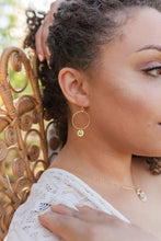 Load image into Gallery viewer, Intention Collection: Balance Hoop Dangles