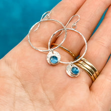 Load image into Gallery viewer, Intention Collection: Balance Hoop Dangles