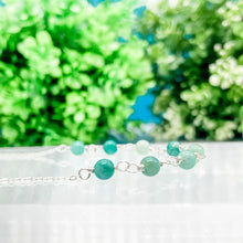 Load image into Gallery viewer, Intention Collection: Happiness Wire Wrapped Necklace