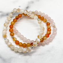 Load image into Gallery viewer, Intention Collection: Self Love Bracelet Stack