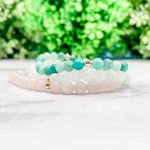 Intention Collection: Stress Relief Bracelet Stack