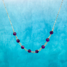 Load image into Gallery viewer, Intention Collection: Happiness Wire Wrapped Necklace