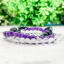 Load image into Gallery viewer, Intention Collection: Protection Bracelet Stack
