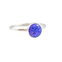 Load image into Gallery viewer, 8mm Gemstone Ring