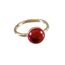 Load image into Gallery viewer, 8mm Gemstone Ring