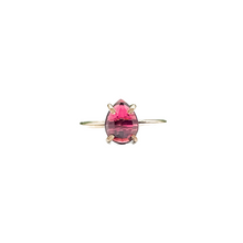 Load image into Gallery viewer, Garnet 6x8 Pear and Contour Band Set