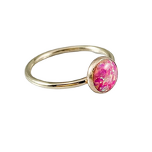 Load image into Gallery viewer, 8mm Gemstone Ring