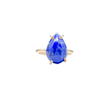 Load image into Gallery viewer, Lapis Lazuli Pear Ring