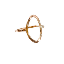 Load image into Gallery viewer, Geometric Open Shape Ring