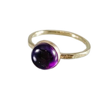 Load image into Gallery viewer, 8mm Gemstone Ring