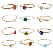 Load image into Gallery viewer, Birthstone Ring