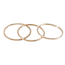 Load image into Gallery viewer, One Thin Stacking Ring - Choose Metal