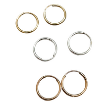 Load image into Gallery viewer, Endless Hoop Earrings