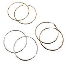 Load image into Gallery viewer, Endless Hoop Earrings