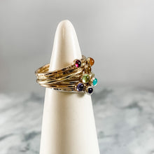 Load image into Gallery viewer, Chakra Gemstone Ring