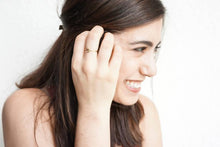 Load image into Gallery viewer, Crescent Moon Stacking Ring