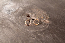 Load image into Gallery viewer, Thin Small Circle Stud Earrings