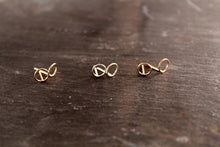 Load image into Gallery viewer, Thin Small Circle Stud Earrings