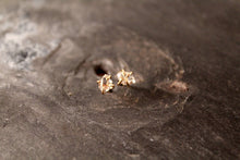 Load image into Gallery viewer, Herkimer Diamond Claw Stud Earrings