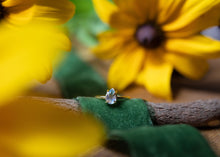 Load image into Gallery viewer, Rainbow Moonstone Pear Ring - Small