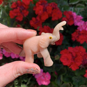 mini elephant carvings