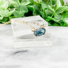 Load image into Gallery viewer, Teal Kyanite Necklace