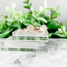 Load image into Gallery viewer, Mini Cushion Cut Ring with Square Wire
