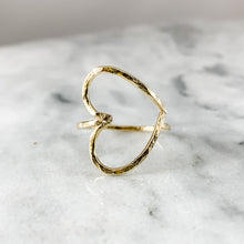 Load image into Gallery viewer, Free Form Open Heart Ring