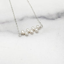 Load image into Gallery viewer, Birthstone Bar Necklace