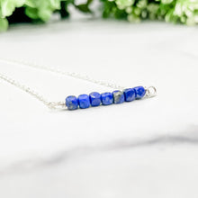 Load image into Gallery viewer, Birthstone Bar Necklace