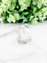 Load image into Gallery viewer, Ice Blue Kyanite Round Ring
