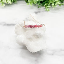 Load image into Gallery viewer, Birthstone Bar Necklace