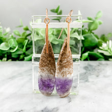 Load image into Gallery viewer, Gemstone Dangles with Square Wire