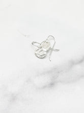 Load image into Gallery viewer, Hammered Disc Dangles