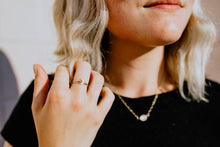 Load image into Gallery viewer, Oval Layering Gemstone Necklace