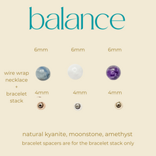 Load image into Gallery viewer, Intention Collection: Balance Bracelet Stack