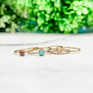 Intention Collection: Stress Relief Ring Stack