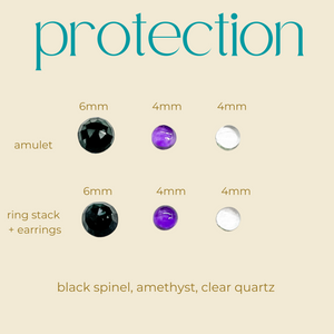 Intention Collection: Protection Ring Stack