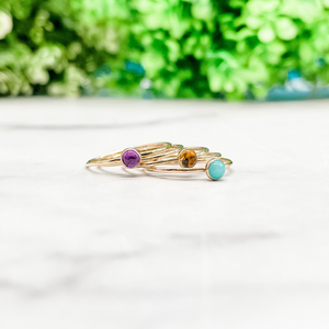 Intention Collection: Happiness Ring Stack