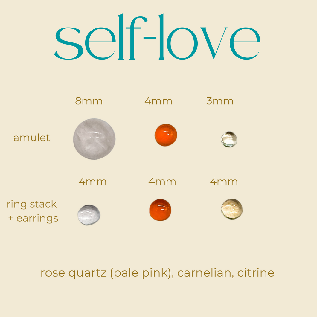 Intention Collection: Self Love Studs