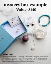 Load image into Gallery viewer, Mystery Jewelry and Crystal Box! $125+ Value