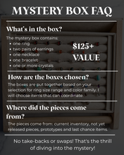 Load image into Gallery viewer, Mystery Jewelry and Crystal Box! $125+ Value
