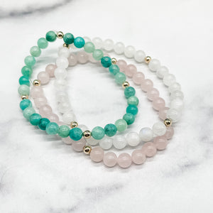 Intention Collection: Stress Relief Bracelet Stack