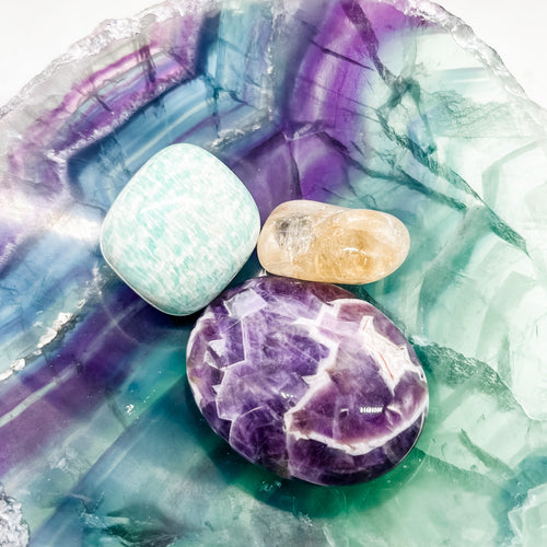 Intention Collection: Happiness Crystal Pack