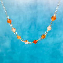 Load image into Gallery viewer, Intention Collection: Self Love Wire Wrapped Necklace