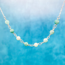 Load image into Gallery viewer, Intention Collection: Happiness Wire Wrapped Necklace