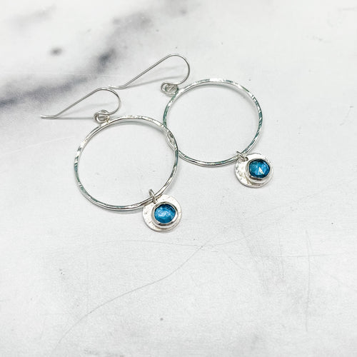 Intention Collection: Balance Hoop Dangles