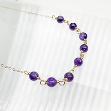 Load image into Gallery viewer, Intention Collection: Balance Wire Wrapped Necklace