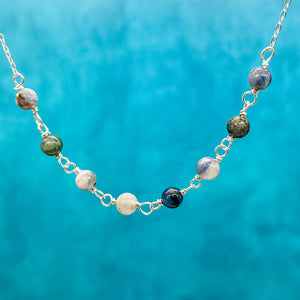 Intention Collection: Balance Wire Wrapped Necklace