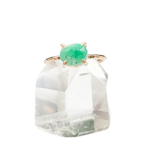 Emerald 6x8 Oval Ring